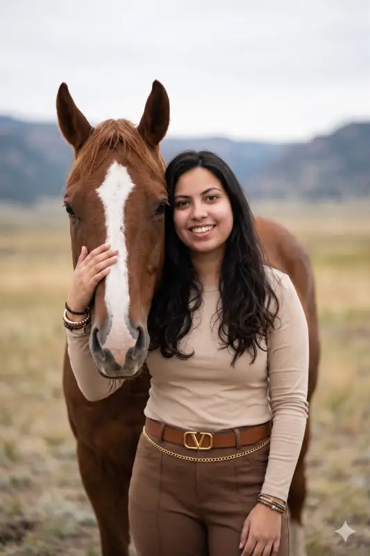 Woman With Horse - AI Prompt by Prompts Hub Woman With Horse AI prompt