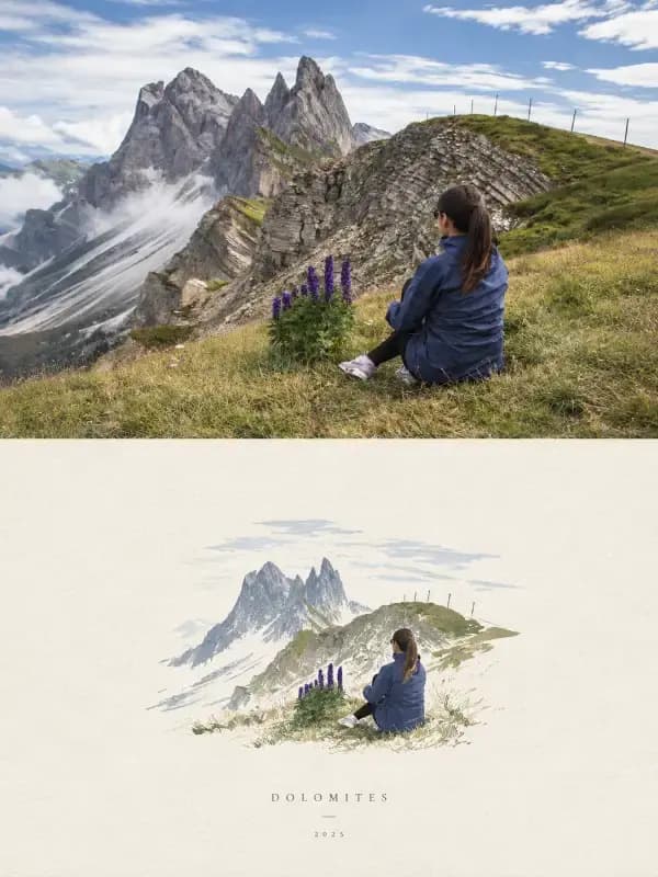 Artistic Editorial Posters (Photo + Illustration)
